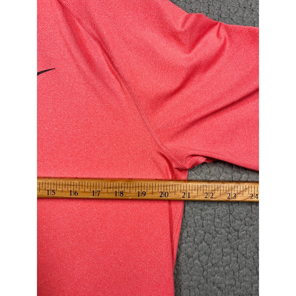 Nike Dri Fit Tall Mens TShirt Coral Red Short Sleeve Crew‎ Neck Athletic Size M - Picture 4 of 10